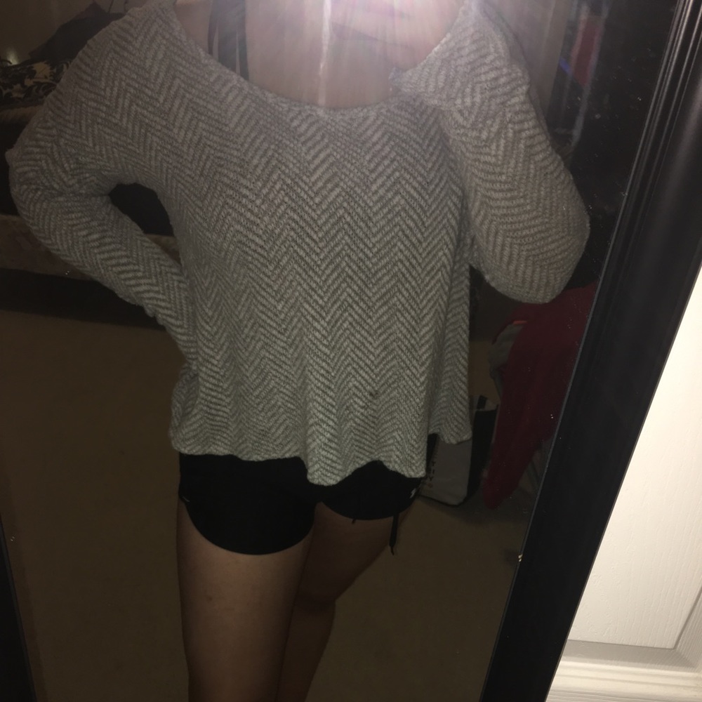 Sweater with Lacey back